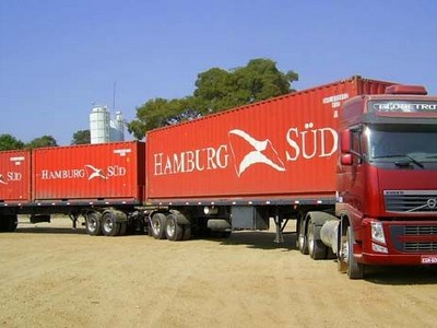 Caminhão Carreta Container Mercedes-Benz Actros - Super Haulier